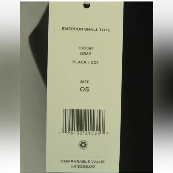 Tory Burch Emerson Tote Zip Leather Bag - Picture 5 of 8